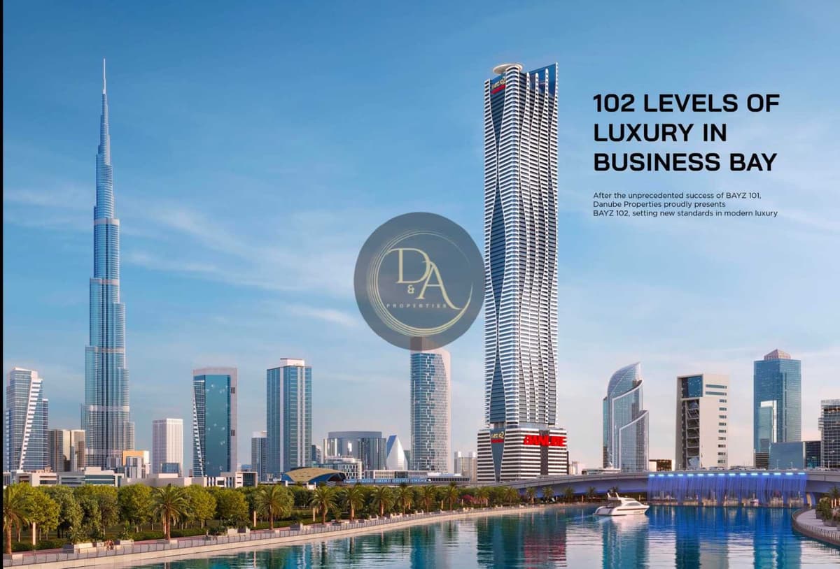 Luxury 1BHK with Convertible Living Space | Fully Furnished | Bayz 102, Business Bay 3