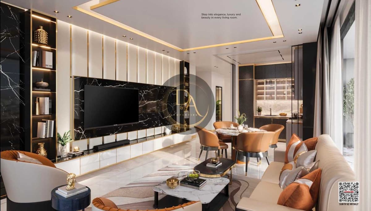 Luxury 1BHK with Convertible Living Space | Fully Furnished | Bayz 102, Business Bay 2