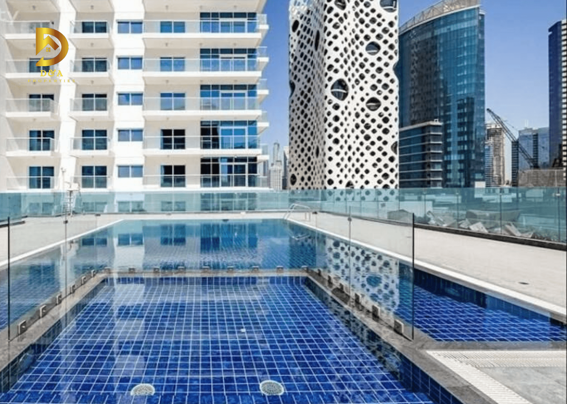 No Traffic zone | Unfurnished | Vacant | Pool view